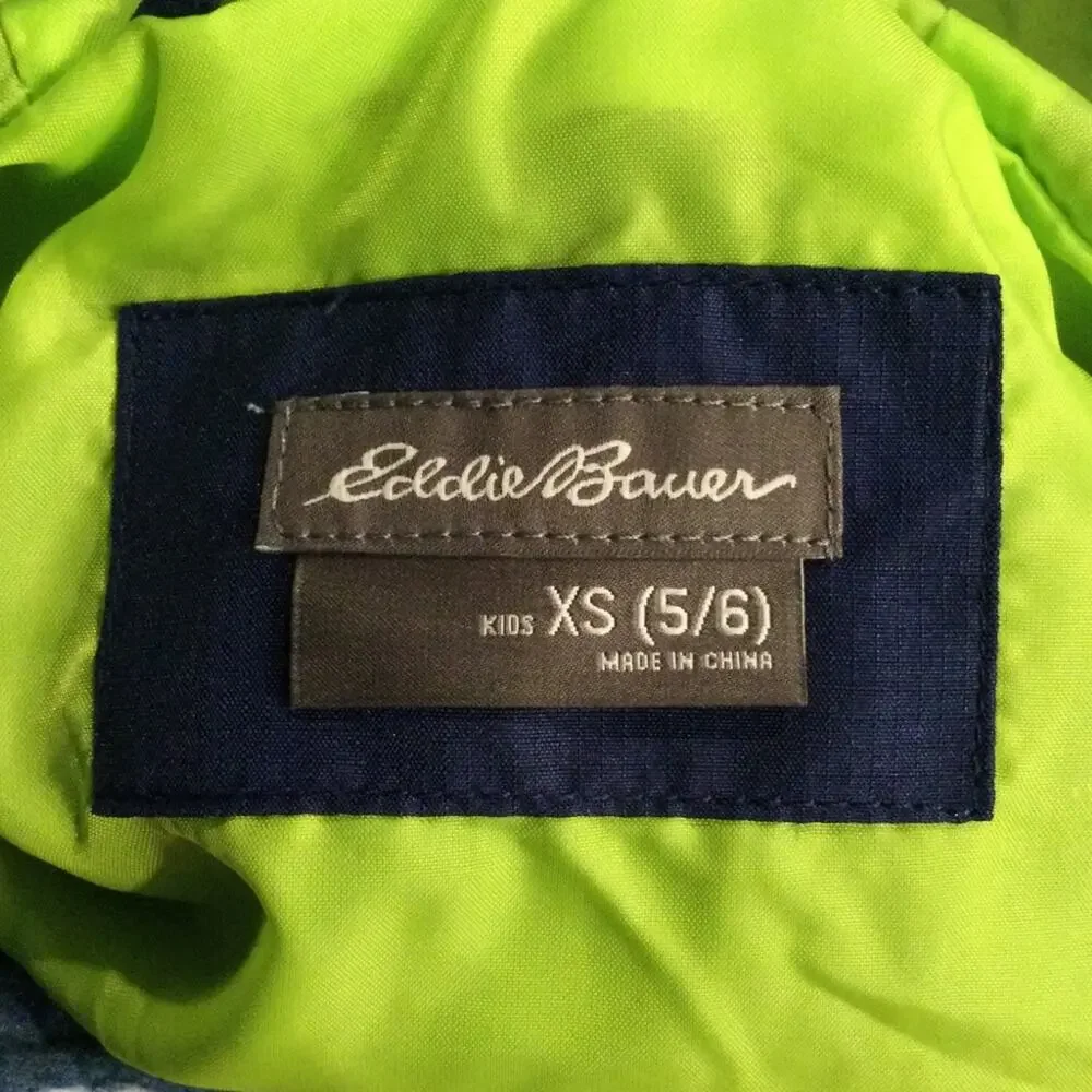 Eddie Bauer Boy’s' 3-in-1 Blue Jacket XS 5/6